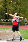 Shot putt, NECAA Open Meeting, Morpeth, Sunday, October 18th. David T. Hewitson/Sports for All Pics